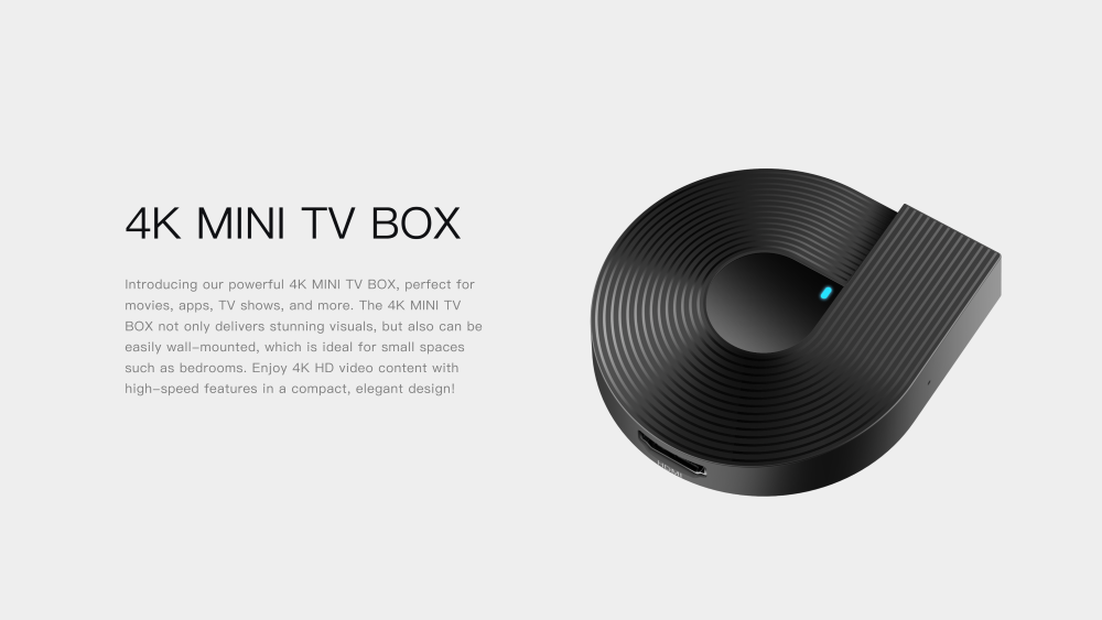 SDMC 4K MINI TV BOX Red Dot Winner
